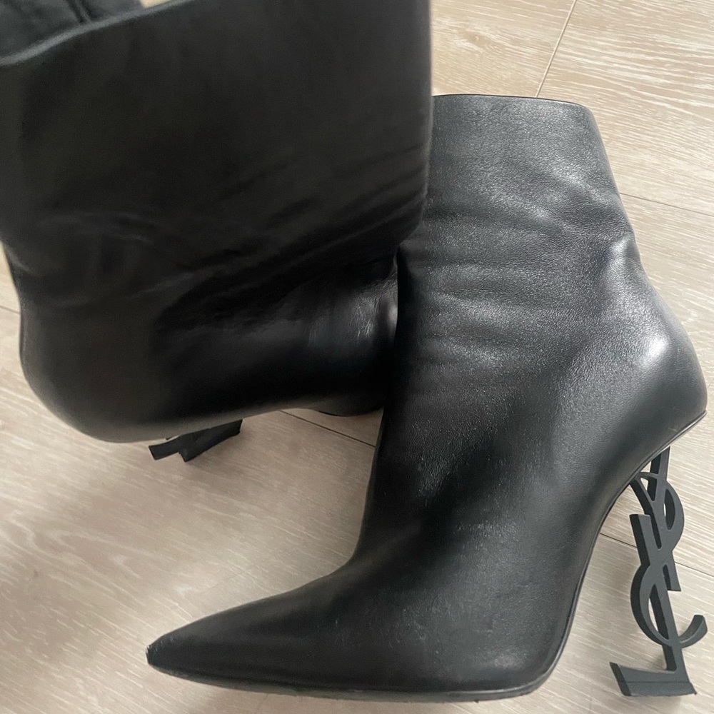 Authentic ysl booties